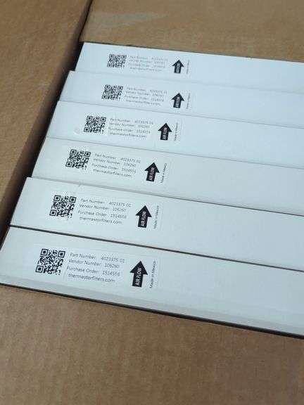 (2) Boxes of 24" x 24" x 2" Filters - 12 per box