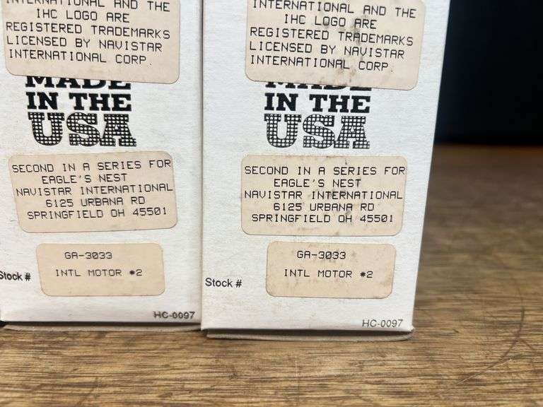 (4) Trucks NIB
