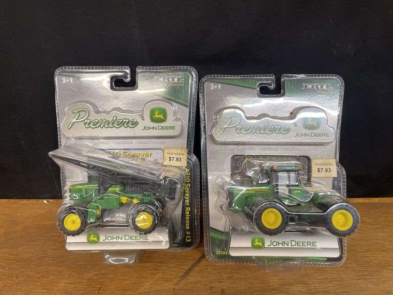 (2) 1/64 John Deere 9420 + 4710 Sprayer Premiere NIB Ertl image