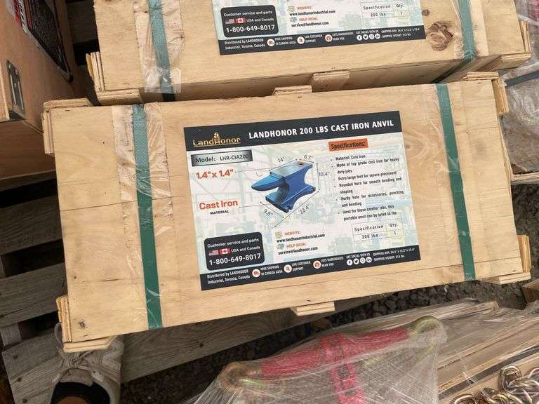 200 lbs Cast Iron Anvil