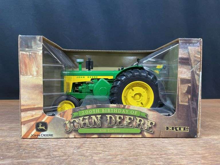 1/16 John Deere 830 200th Birthday NIB Ertl image