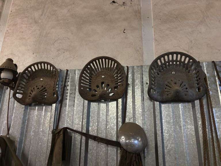 (3) Cast Iron Seats image