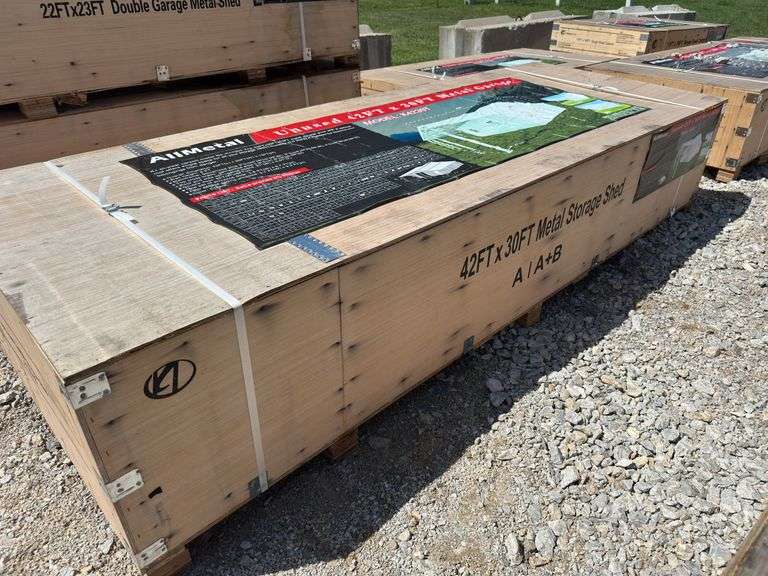 42 X 30FT Metal Storage Shed image