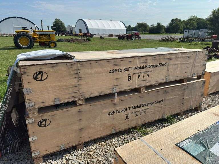 42 X 30FT Metal Storage Shed