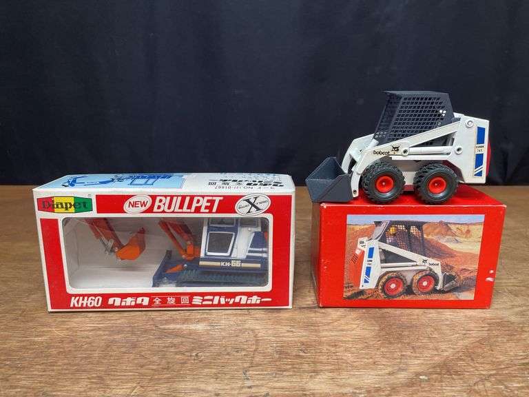 (2) Kubota Excavator + Bobcat Skid Steer NIB