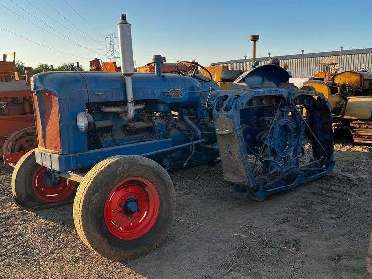 Fordson Major Tractor with Rotaped Tracks image