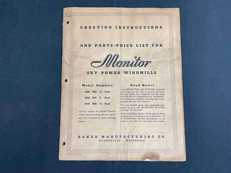 Monitor Windmills Instructions image