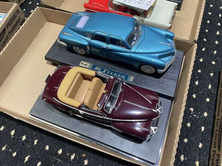 2 Flats of Model Cars