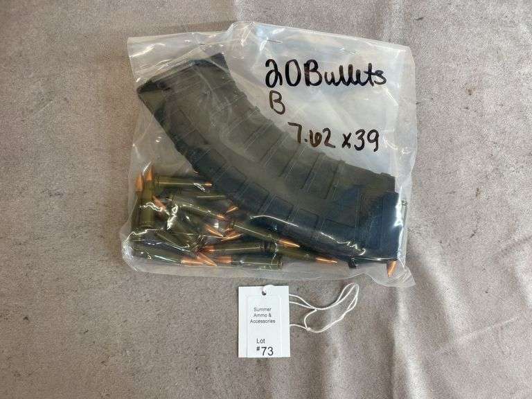 1 7.62x39 Magazine with 7.62X 39 Ammo image