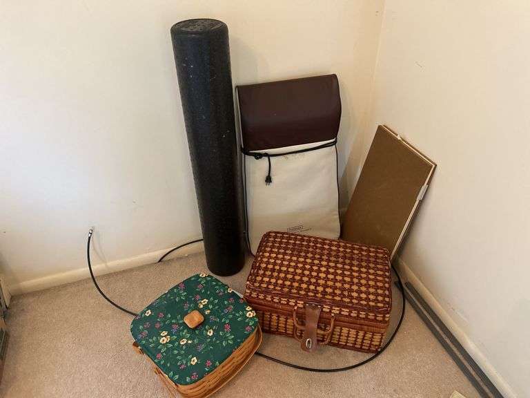 Picnic Basket and misc