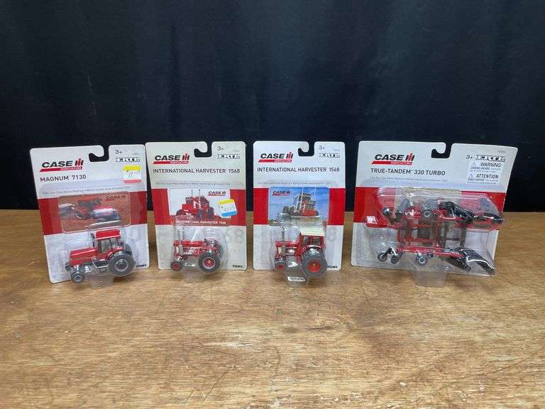 (4) 1/64 Case-IH + IH NIB Ertl image