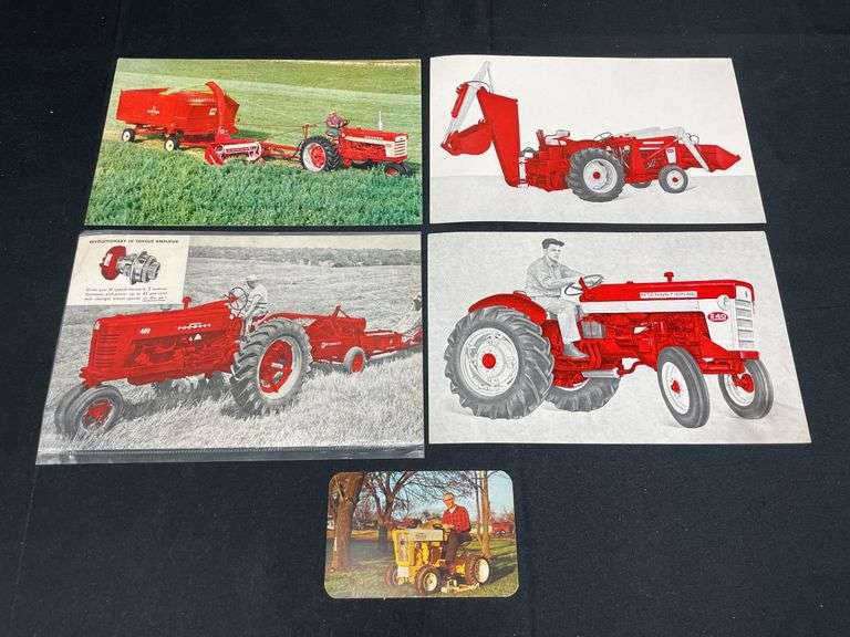 (5) IH Postcards + Cub Cadet Card image