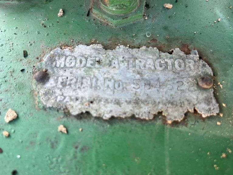 John Deere Late Styled Model A