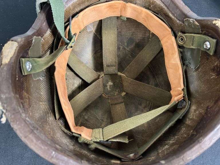 (2)-US PASGT Ballistic Helmets w/Chinstraps