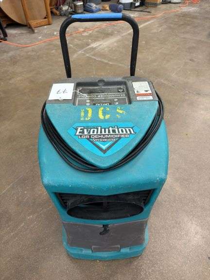 Drieaz Dehumidifier Console Model # F292-SM Total Hours 6068 image
