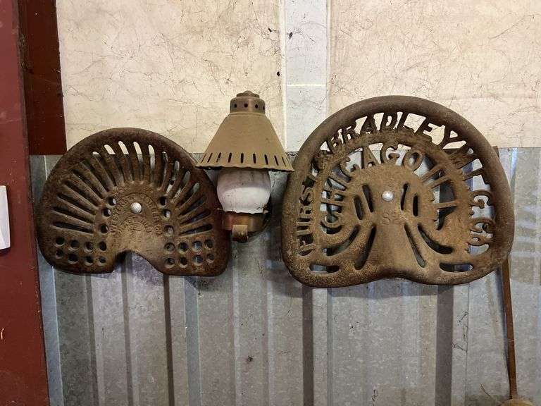 (2) Cast Iron Seats image