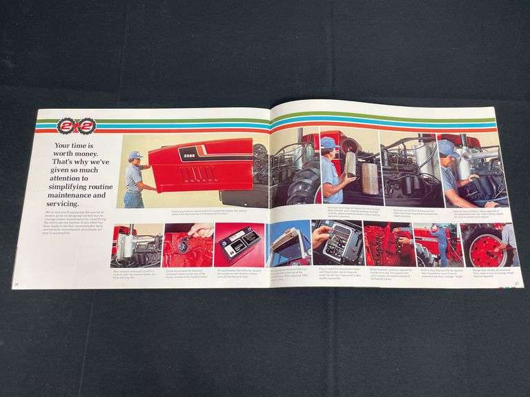 (2) IH 2+2 4wd Tractor Sales Literature
