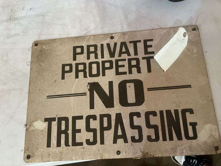Private Property Sign