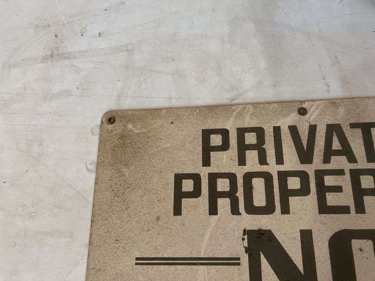 Private Property Sign