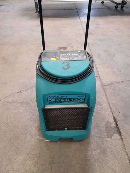Dri-Eaz DrizAir 1200 Dehumidifier Total Hrs: 3906 image