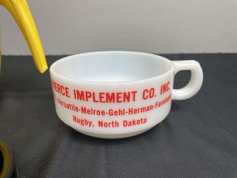 (3) IH Ashtray, Mug, Pitcher