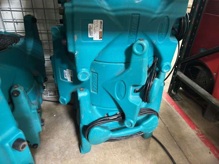 (3) Service Master Ace Turbo Dryers