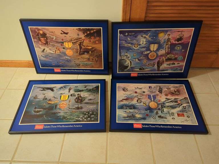 (4) Coors - Salutes those who remember America Pictures - 20" x 27" image