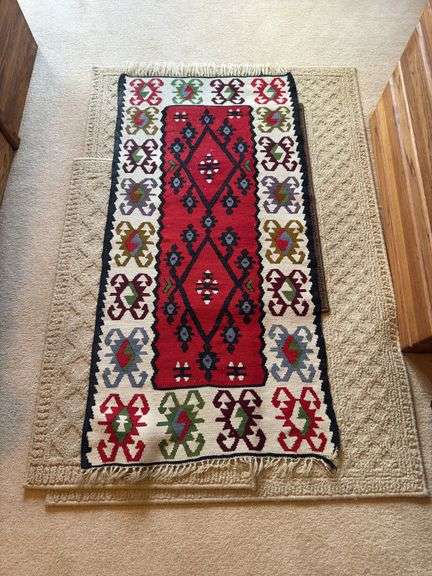 Aztec Rug, and Extras - Runner is 56” L image