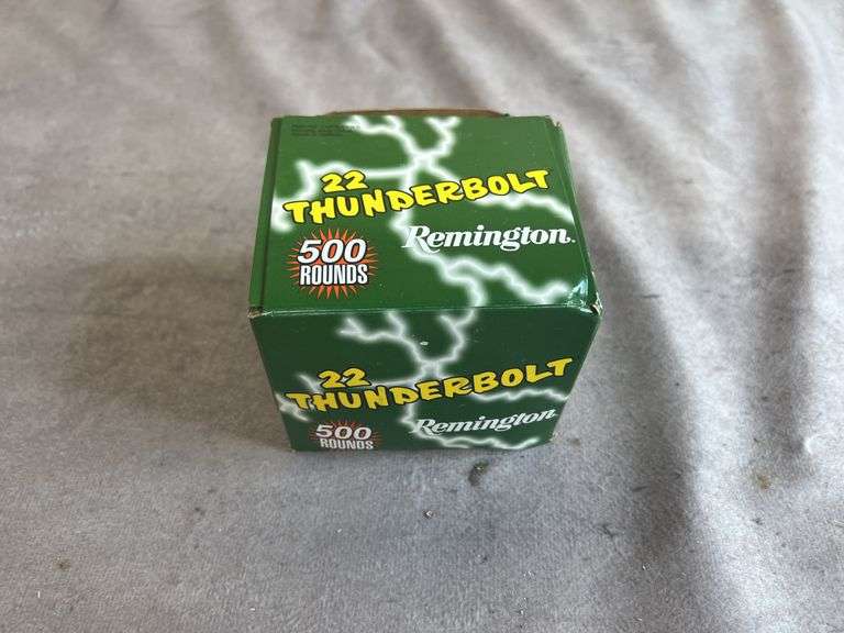 500 Rounds Remington Thunderbolt .22 LR RN