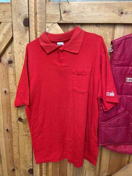 (3) Case-IH Shirts + Vest