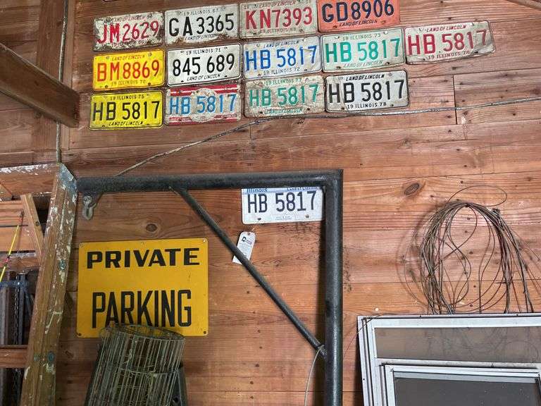 17 License Plates