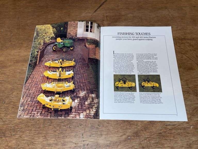 (7) John Deere L&G Sales Literature