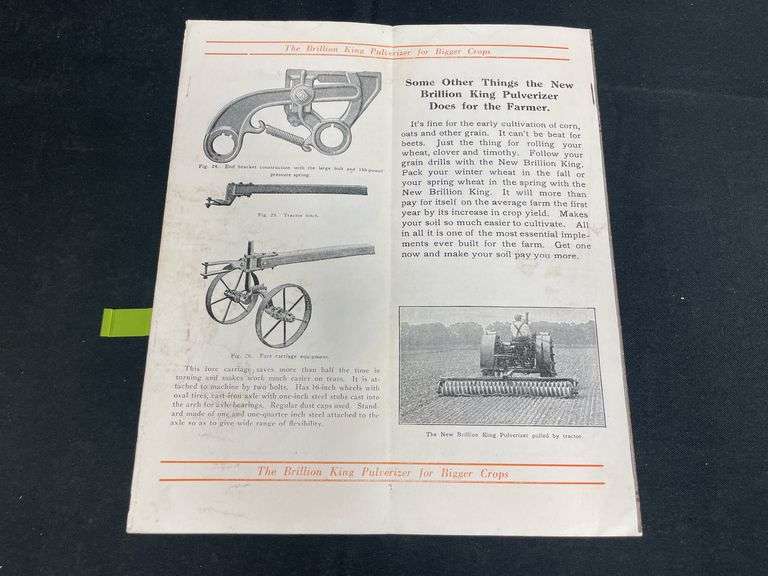 John Deere Brillion Soil Pulverizer Sales Literature