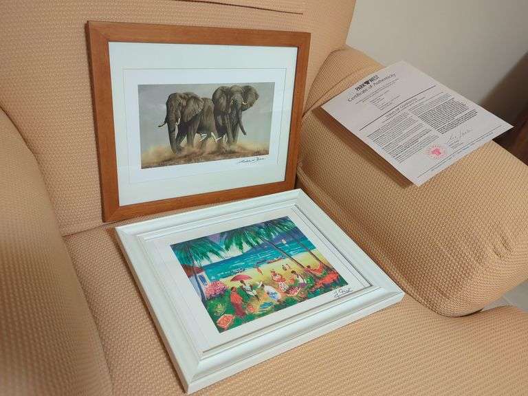 (2) Pieces Wall Art - Andrew Boone image