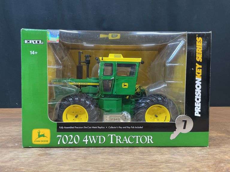 1/16 John Deere 7020 Precision Key NIB Ertl image