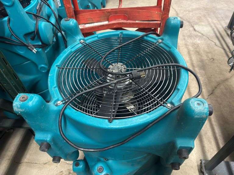 (3) Service Master Turbo Dryers
