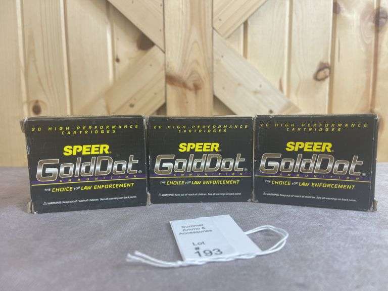 3 Boxes Speer Gold Dot 325 Gr. GDSP .480 Ruger image