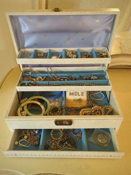 Jewelry Box and Contents