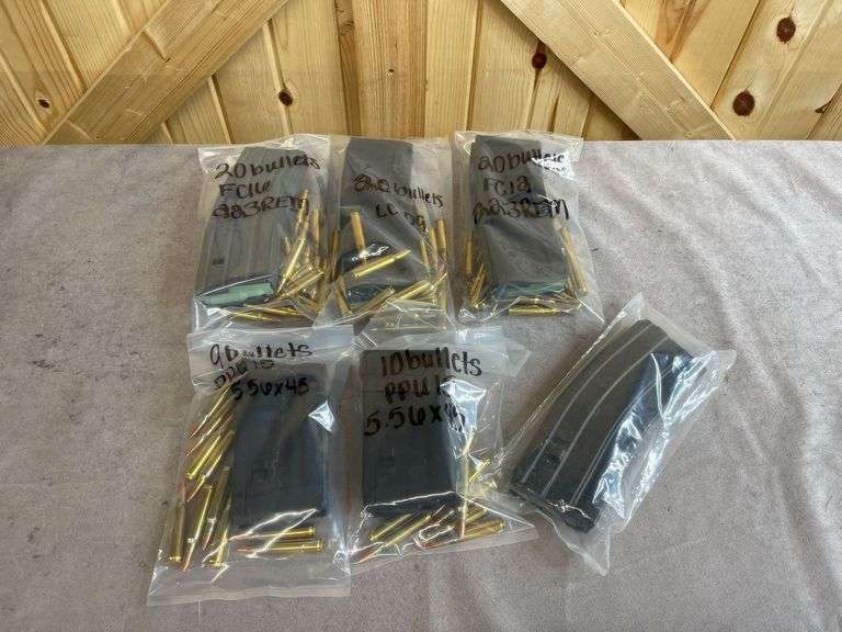 6 Packages of .223/5.56 Magazines & Ammo image