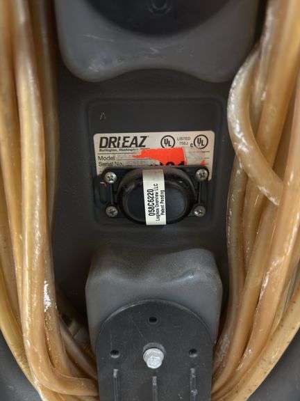 Drieaz Dehumidifier Console Model # F292-SM Total Hours 2930