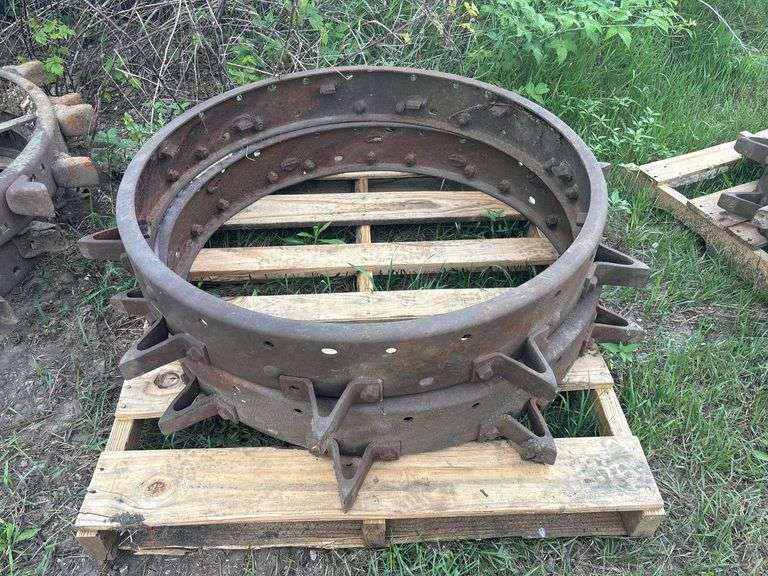 (2) Allis Chalmers WC Steel Wheels image