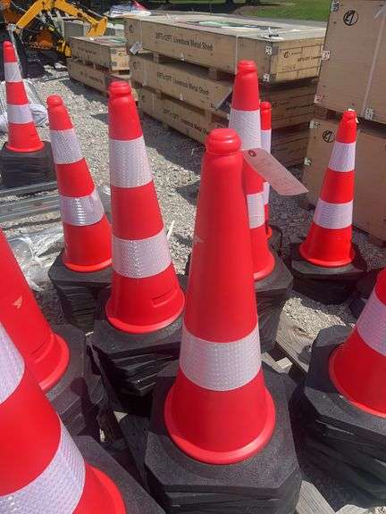 20 traffic cones image