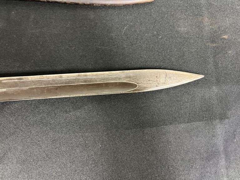 clc43 German WW2 K98k Bayonet w/Steel Scabbard