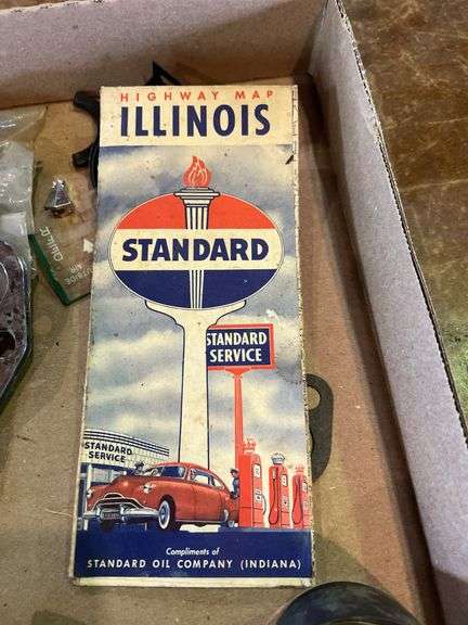 Vintage Traffic Light View and other Auto Items
