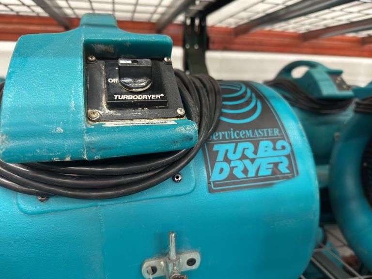 (2) Service Master Turbo Dryers image