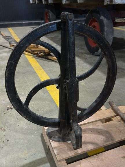 Cast Iron CWT Co. Watchmakers Treadle image
