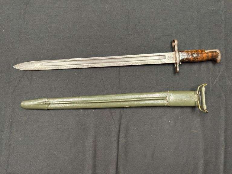 US Model 1905 Rock Island Arsenal Bayonet w/Scabbard image