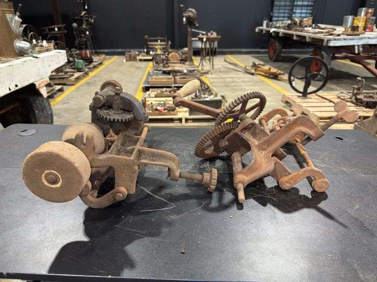 Two sickle Sharpeners image