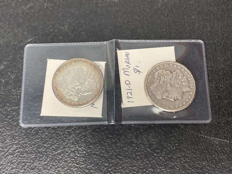 (2) Morgan Dollars