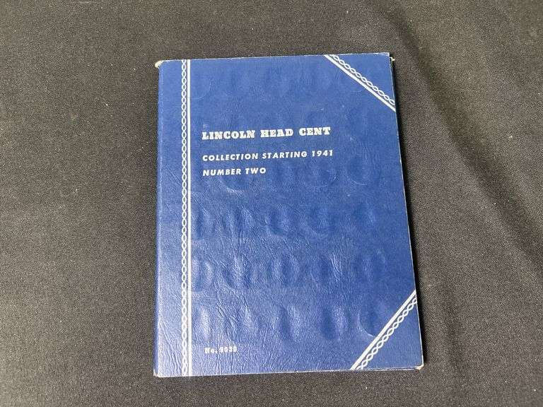 Lincoln Head Cent Collection in Blue Book image